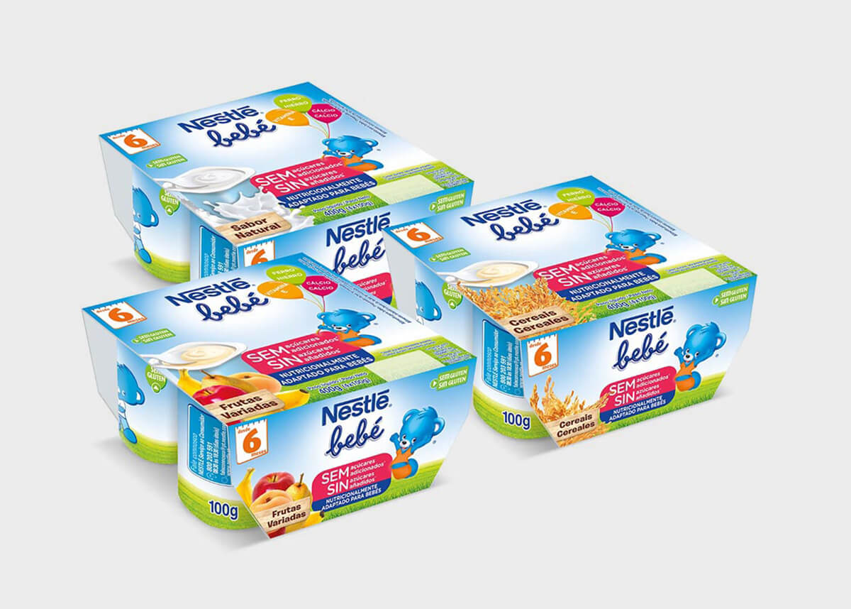 Packaging Nestlé Bebé